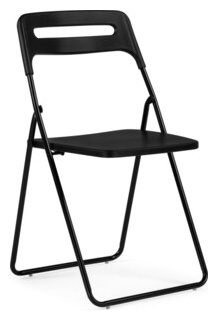 Пластиковый стул Woodville Fold складной black 15482