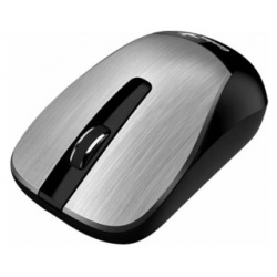 Мышь Genius ECO 8015 серебристый (Silver)  2 4GHz BlueEye 800 1600 dpi аккумулятор NiMH new package 31030011411