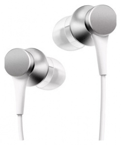 Наушники Xiaomi Mi In Ear Headphones Basic Silver HSEJ03JY (ZBW4355TY) ZBW4355TY E