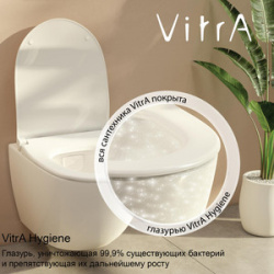 Комплект унитаза Vitra Normus унитаз с сиденьем + инсталляция кнопка хром (9773B003 7202) 9773B003 7202