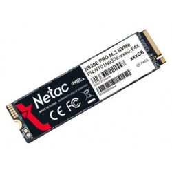 SSD накопитель NeTac N930E Pro PCIe 3 x4 M 2 2280 NVMe 3D NAND 256GB  R/W up to 2040/1270MB/s 3Y NT01N930E 256G E4X