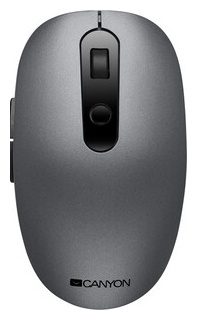 Мышь Canyon 2 in 1 Wireless optical mouse with 6 buttons  DPI 800/1000/1200/1500 mode(BT/ 4GHz) Battery AA*1pcs G (CNS CMSW09DG) CNS CMSW09DG