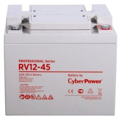 Аккумуляторная батарея CyberPower Professional Series RV 12 45 мес  Размеры