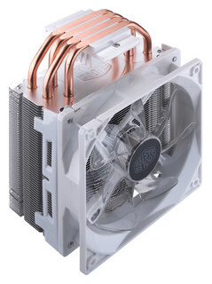 Кулер для процессора Cooler Master CPU Hyper 212 LED White Edition  600 1600 RPM 150W fan Full Socket Support (RR 212L 16PW R1) RR R1