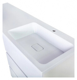 Мебель для ванной Orange Optima 70 (130R) напольная  под стиральную машину белый глянец