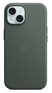 Чехол Apple для iPhone 15 MT3J3FE/A with MagSafe Evergreen