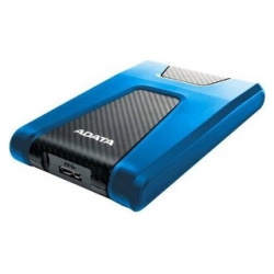 Внешний жесткий диск A DATA USB3 1 2TB DashDrive HD650 Blue (AHD650 2TU31 CBL) AHD650 CBL