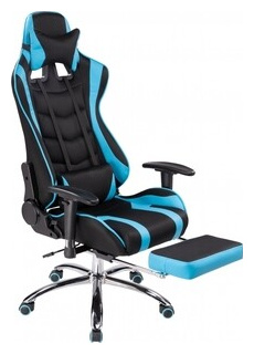 Компьютерное кресло Woodville Kano 1 light blue / black 11909 Количество в