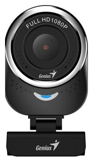 Веб камера Genius QCam 6000  угол обзора 90 гр по вертикали вращение на 360гр встроенный микрофон 1080P полный HD 30 ка (32200002407) 32200002407