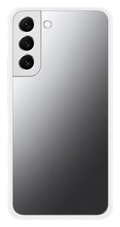 Чехол (клип кейс) Samsung Galaxy S22+ Frame Cover прозрачный/белый (EF MS906CWEGRU) EF MS906CWEGRU