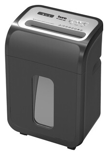 Шредер Buro Office BU S1501 8M черный (секр  P 5) фрагменты 8 лист 20 лтр скрепки скобы пл карты OS1501