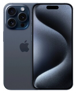 Смартфон Apple iPhone 15 Pro 512Gb A3101 1Sim синий титан MTUL3J/A Диагональ