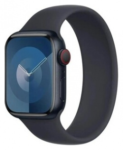 Смарт часы Apple Watch Series 9 A2978 41мм OLED корп темная ночь Solo Loop рем разм брасл :2 (MR9L3LL/A/MT9M3AM/A) MR9L3LL/A/MT9M3AM/A