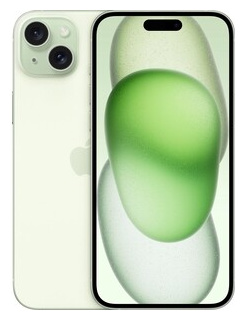 Смартфон Apple iPhone 15 Plus 256Gb A3096 2Sim зеленый (MTXK3CH/A) MTXK3CH/A