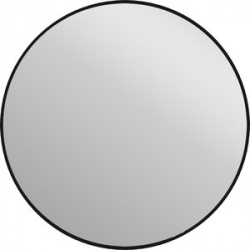 Зеркало Cersanit Eclipse Smart 80х80 с подсветкой  датчик движения черная рамка (64147) 64147