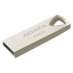 Флеш Диск A DATA 64Gb UV210 AUV210 64G RGD USB2 0 золотистый