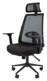 Офисное кресло Chairman 535 Россия BLACK ткань черный/черный (00 07142313) 00 07142313