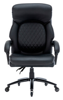 Офисное кресло Chairman CH412 экокожа  черный (00 07145938) 00 07145938 К