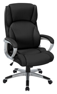 Офисное кресло Chairman CH665 экокожа  черный (00 07145943) 00 07145943