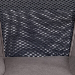 Кресло TetChair STAFF флок/ткань  серый 29/W 12 (21298) 21298