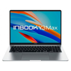 Ноутбук INFINIX Inbook Y3 MAX_YL613 16 Intel Core i3 1215U(1 2Ghz)/16Gb/512GB/Int:Intel UHD Graphics/DOS/Silver (71008301586) 71008301586 16"