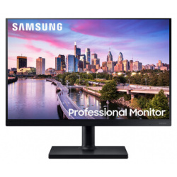 Монитор Samsung 24 F24T450GY черный IPS LED 16:10 DVI HDMI M/M матовая HAS Piv 250cd 178гр/178гр 1920x1200 DP FHD USB (RUS) (LF24T450GYUXEN) LF24T450GYUXEN 24"