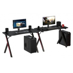 Два игровых стола Мебель 24 GT 2310  цвет чёрный (1028388) 1028388