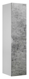 Пенал Grossman Инлайн 35х150 белый/бетон (303505) 303505
