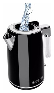 Чайник электрический Polaris PWK 1746CA Water Way Pro черный 