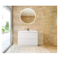 Мебель для ванной BelBagno Marino 80x45 Bianco Lucido 