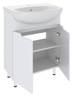 Мебель для ванной Emmy Агата 65х49 белая