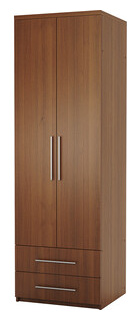 Шкаф для одежды с ящиками Шарм Дизайн Мелодия МШЯ 21 60х60 орех