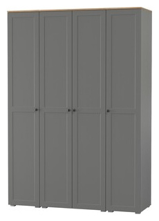 Набор шкафов Моби Остин 02  цвет серый графит/дуб крафт золотой (1027997) 1027997