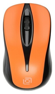 Мышь Oklick 675MW черный/оранжевый 1025920