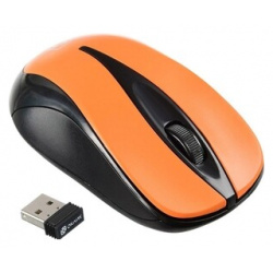 Мышь Oklick 675MW черный/оранжевый 1025920