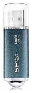 Флеш Диск Silicon Power 128Gb Marvel M01 SP128GBUF3M01V1B USB3 0 синий