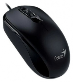 Мышь Genius DX 110 black 1000 dpi  USB (31010009400) 31010009400