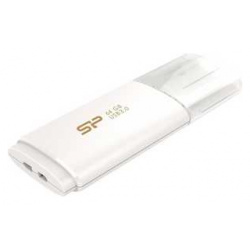 Флеш накопитель Silicon Power 64Gb Blaze B06 USB 3 0 Белый (SP064GBUF3B06V1W) И
