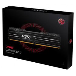 Память оперативная ADATA 32GB (2 x 16Gb) DDR4 UDIMM  XPG GAMMIX D10 3600MHz CL18 22 1 35V Черный Радиатор AX4U360016G18I DB10