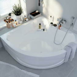 Акриловая ванна 1Marka Ibiza 150х150 с каркасом (01иб1515  03афр1515)