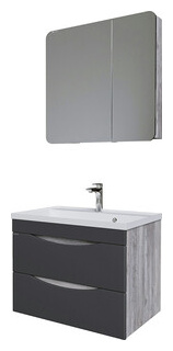 Мебель для ванной Grossman Талис 70х45 бетон пайн/графит 