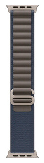 Смарт часы Apple Watch Ultra 2 A2986 49мм OLED корп титан Alpine loop рем синий разм брасл :145 190мм (MREP3LL/A) MREP3LL/A