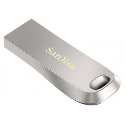 Флеш диск Sandisk 64Gb Ultra Luxe SDCZ74 064G G46 USB3 0 серебристый