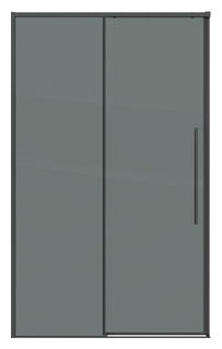 Душевая дверь Grossman Galaxy 110х195 тонированная  графит сатин (100 K33 01 110 42 10) 100 10