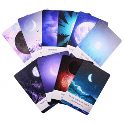Таро Дикой Луны  44 карты и руководство к гаданию Moonology АСТ 978 5 17 133342 3