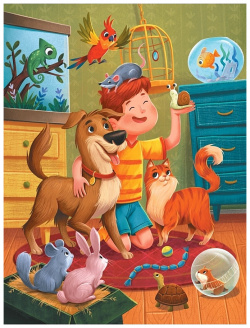 Энциклопедия домашних животных для малышей в сказках Феникс 978 5 222 37876 2