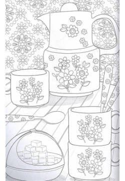 Цветочная фантазия  Мини раскраска антистресс для творчества и вдохновения (обновленное издание) Эксмо 978 5 04 165097 1