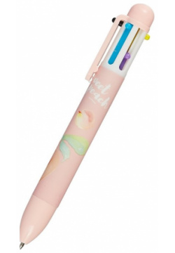 Ручка шариковая автоматическая "Sweet peach"  6 цветов