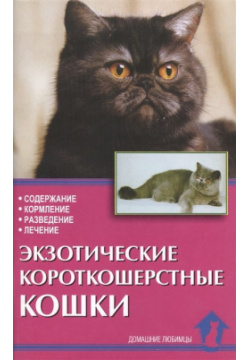 Экзотические короткошерстные кошки Аквариум 978 5 98435 946 7 