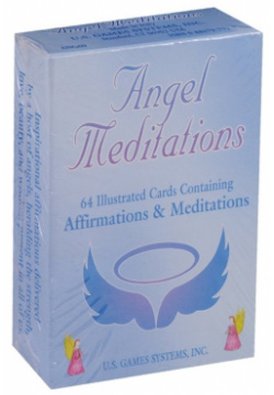 Angel Meditation Cards / Ангельские медитационные карты (карты + инструкция на английском языке) Аввалон Ло Скарабео 978 0 88079 779 5 